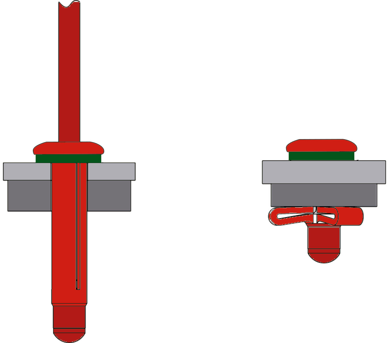 croquis Strebol arandela verde