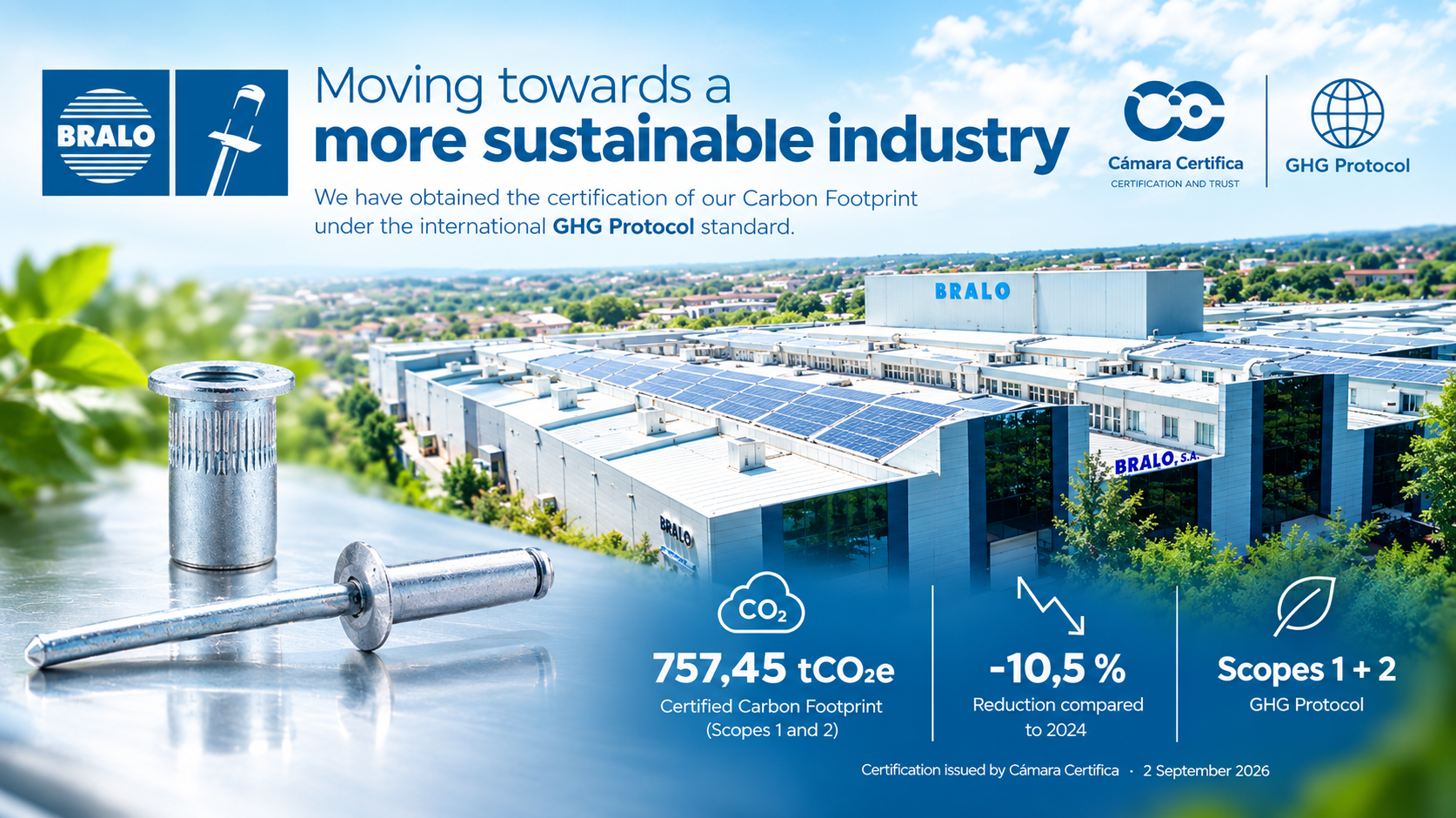 bralo manufacturer sostenibility news bralo sostenibility